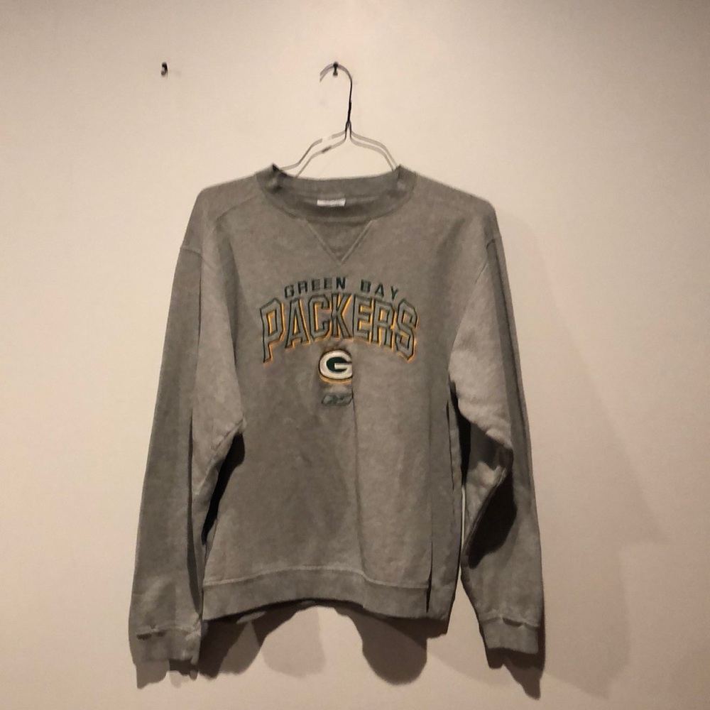 Green Bay Packers Reebok Crewneck Sweatshirt